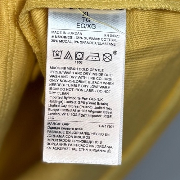 NWT GAP Women's Short Sleeve Modern Crew T-Shirt/ Tank Bundle, Lot of 3, Size XL - Picture 11 of 16